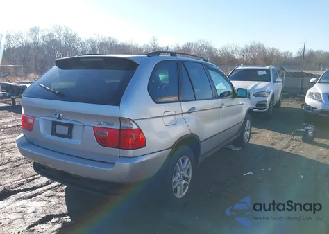 2004 BMW X5 3.0I from USA, damaged, VIN 5UXFA13514LU32636